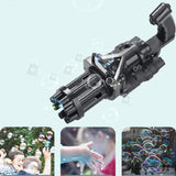Load image into Gallery viewer, Gatling 15 Holes Bubble Machine Maker Blower Toy for Kids