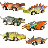 Load image into Gallery viewer, Mini Dinosaur Toy Pull Back Cars Dino Toy Cars for Boys Girls 3-6 Years Old 6 Pcs Dino Car-Z(Save $8)