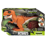 Load image into Gallery viewer, Remote Control Dinosaur T Rex Toys Realistic Walking Good Dinosaur Toys Light Sound Spray Action Figure Remote Control Orange 12 inch(Without Spray)