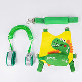 Load image into Gallery viewer, 3 in 1 Toddler Harness Leash Dinosaur Anti Lost Walking Assistant Wristband Strap Belt 3 in 1 Yellow
