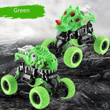 Load image into Gallery viewer, Stunt Dinosaur 4-Wheel Drive Off-road Vehicle Pull Back Car Toys Truck Gifts for Kids Green / T-Rex