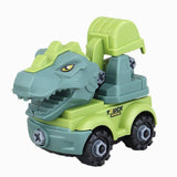 Load image into Gallery viewer, Inertial Take Apart Construction Dinosaur Truck Car T Rex Triceratops Excavator Toy for Kids