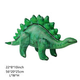 Load image into Gallery viewer, 7 PCS Inflatable Jungle Dinosaur Realistic Figures Great for Pool Party Decoration Stegosaurus