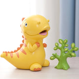 Load image into Gallery viewer, Cute Dinosaur Piggy Bank Kids Bedroom Ornaments Saving Money Coin Bank Yellow