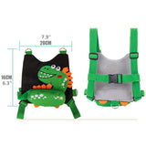 Load image into Gallery viewer, 3 in 1 Toddler Harness Leash Dinosaur Anti Lost Walking Assistant Wristband Strap Belt