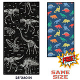 Load image into Gallery viewer, 28&quot;×60&quot; Dinosaur Towel Soft Microfiber Pattern Bath Beach Picnic Towel for Kids E(BOGO)