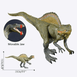 Load image into Gallery viewer, [Compilation] Realistic Different Types Of Dinosaur Figure Solid Action Figure Model Toy Spinosaurus / Green